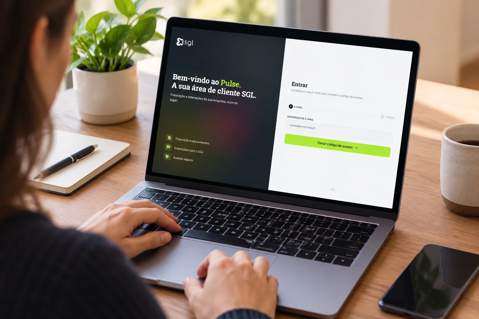 Pulse, portal de cliente